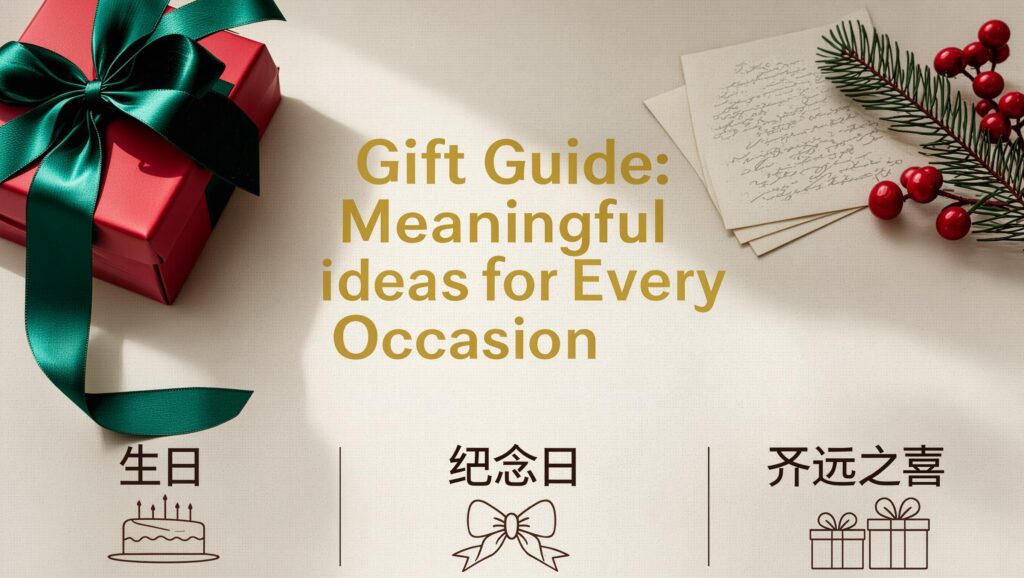 Gift Guide: Meaningful Ideas for Every Occasion