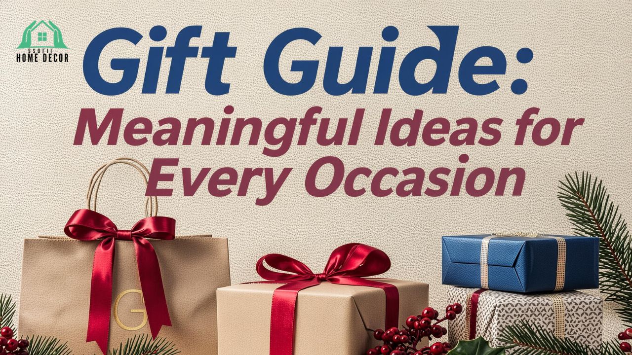 Gift Guide: Meaningful Ideas for Every Occasion